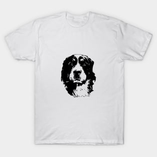 Bernese Mountain Dog Art T-Shirt